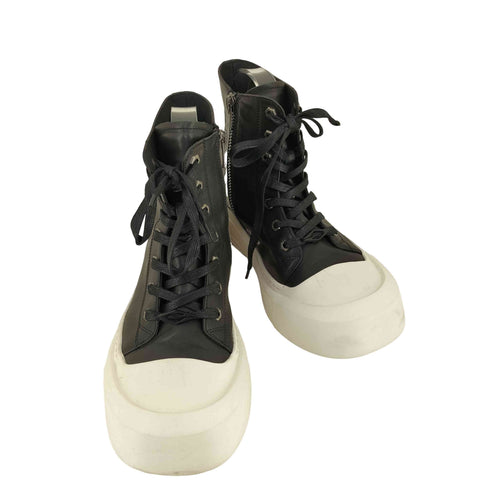 TERRAINCOGNITA レザーハイカットスニーカー メンズ US8