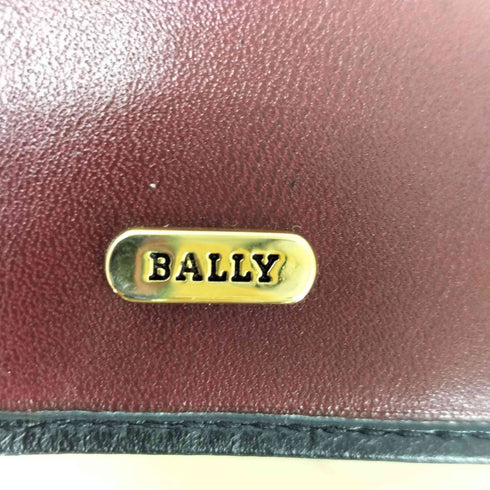 バリー BALLY 二つ折り レトロ がま口財布 レディース