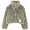 ザラ ZARA 24AW フェイクファーショートコート レディース import:M