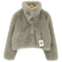 ザラ ZARA 24AW フェイクファーショートコート レディース import:M