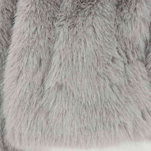 ザラ ZARA 24AW フェイクファーショートコート レディース import:M