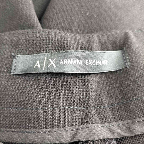アルマーニエクスチェンジ ARMANI EXCHANGE ロゴプレート スラックスパンツ レディース 4