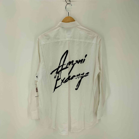 アルマーニエクスチェンジ ARMANI EXCHANGE バックロゴ L/Sシャツ LOOSE FIT メンズ import:S
