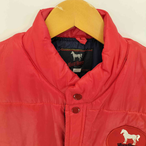 WHITE HORSE ワッペン 中綿ベスト メンズ JPN:L