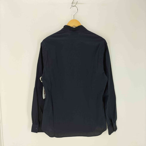 エンポリオアルマーニ EMPORIO ARMANI スタンドカラーシャツ 比翼 スナップボタン メンズ import:M