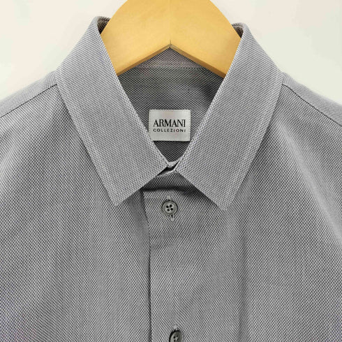アルマーニコレツィオーニ ARMANI COLLEZIONI レギュラーカラー L/S シャツ メンズ UK:38