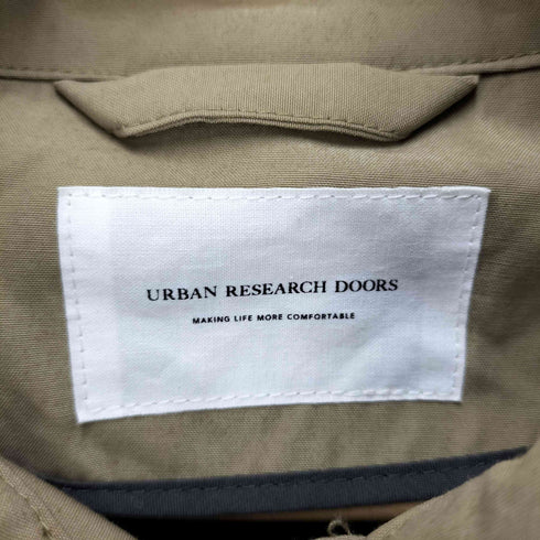アーバンリサーチドアーズ URBAN RESEARCH DOORS 中綿 ライナー 付き ステンカラーコート メンズ 38