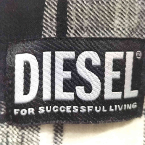 ディーゼル DIESEL D-SUPER-I チェックワンピース レディース M