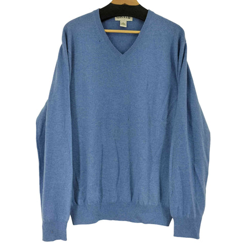 オービス ORVIS カシミヤ100 Vネックカシミヤニットセーター メンズ import:L