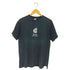 ステューシー Stussy 00s USA製 シングルステッチ Apple Think International プリント Tシャツ メンズ import:M