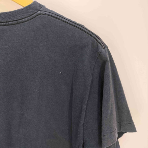 ステューシー Stussy 00s USA製 シングルステッチ Apple Think International プリント Tシャツ メンズ import:M