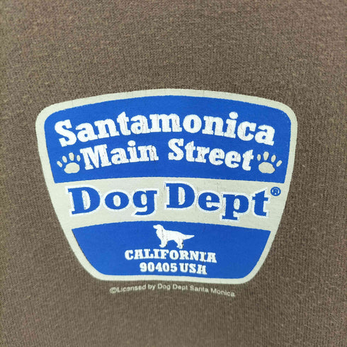 DOG DEPT 90-2000s シングルステッチ ロゴプリント クルーネックTシャツ メンズ JPN:L