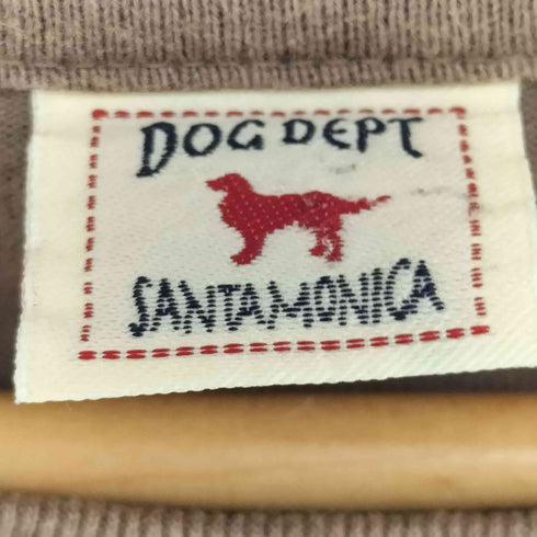 DOG DEPT 90-2000s シングルステッチ ロゴプリント クルーネックTシャツ メンズ JPN:L