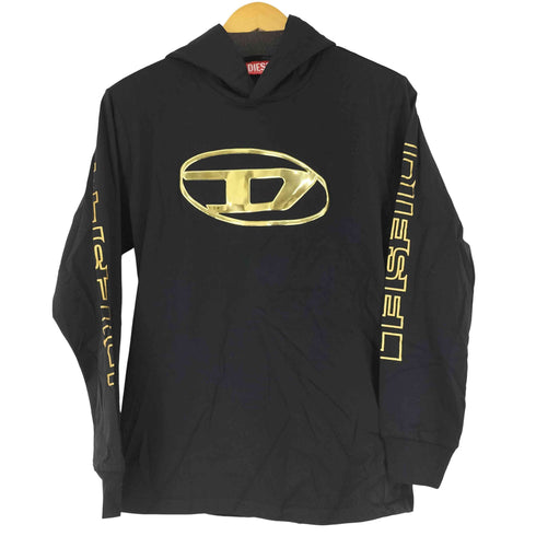 ディーゼル DIESEL TROSS OVER エナメルロゴパーカー レディース 14Y
