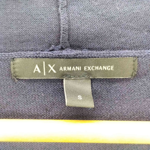アルマーニエクスチェンジ ARMANI EXCHANGE バックロゴプレートショールカラーカーディガン レディース import:S