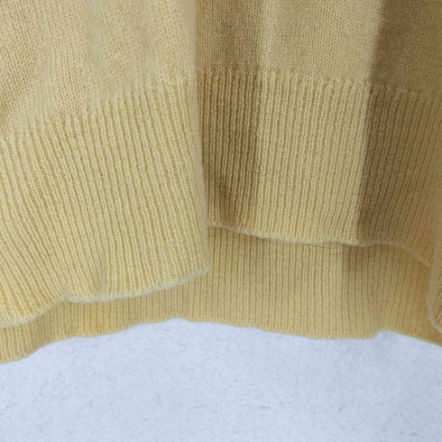 バーバリーズ BURBERRYS ロゴ刺繍Vネックニット メンズ 42