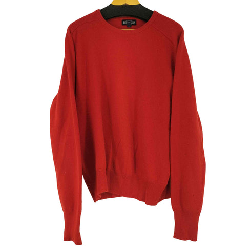 ランズエンド LANDS END 00S カシミヤ100クルーネックニットセーター メンズ import:L