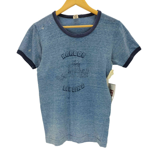 ヘインズ Hanes USA製 HARBOR LANDING リンガーT メンズ XL46-48