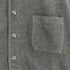 バナナリパブリック BANANA REPUBLIC 90S-00S ウール混 L/S バンドカラーシャツ メンズ import:M