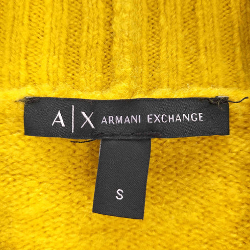 アルマーニエクスチェンジ ARMANI EXCHANGE ロゴ刺繍タートルネックニット レディース import:S