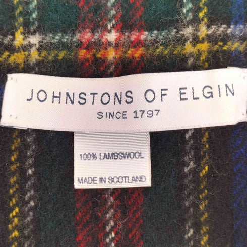 ジョンストンズオブエルガン johnstons of elgin LAMBSWOOL100 マフラー メンズ