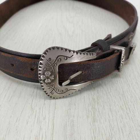 leather goods ウエスタンベルト メンズ