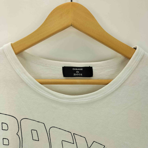 カバンドズッカ CABANE de ZUCCa グラフィック両面プリントTシャツ メンズ M