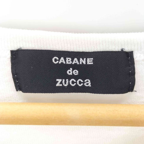 カバンドズッカ CABANE de ZUCCa グラフィック両面プリントTシャツ メンズ M