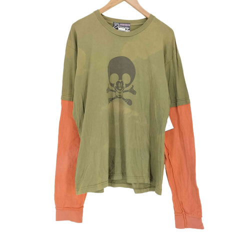 DIS NEY VINTAGE MADE IN USA 袖レイヤードカットソー メンズ M