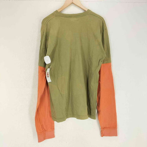 DIS NEY VINTAGE MADE IN USA 袖レイヤードカットソー メンズ M