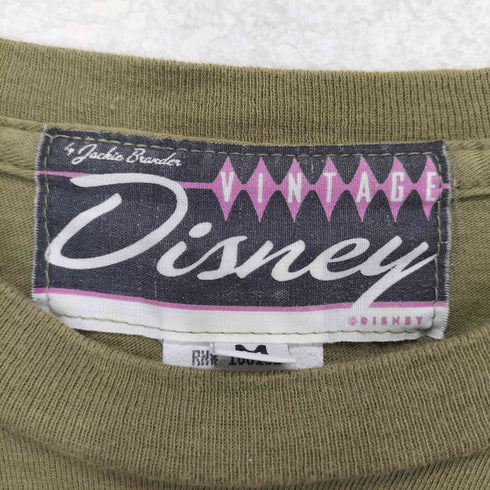 DIS NEY VINTAGE MADE IN USA 袖レイヤードカットソー メンズ M
