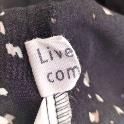 リブインコンフォート live in comfort 後ろ姿が華やぐ バックティアードワンピース レディース JPN:L