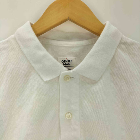 ミスタージェントルマン MR.GENTLEMAN ワンポイント刺繍ポロシャツ メンズ JPN:L
