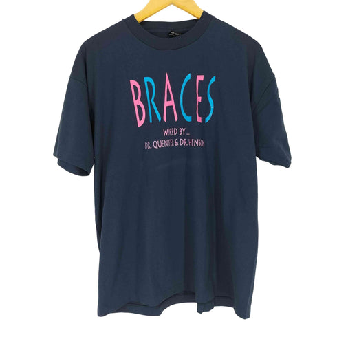 フルーツオブザルーム FRUIT OF THE LOOM BEST 黒タグ MADE IN USA BRACES Tシャツ メンズ XL