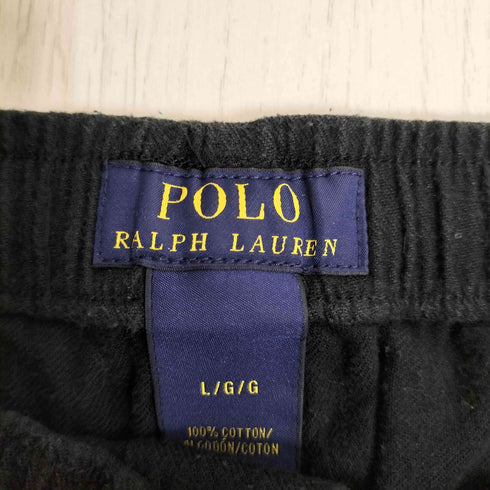ポロラルフローレン POLO RALPH LAUREN ポニー刺繍 コットン イージーパンツ メンズ L
