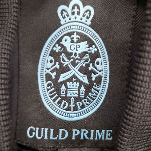 ギルドプライム GUILD PRIME レザーリブジップアップブルゾン メンズ L