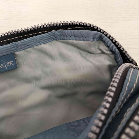 キプリング KIPLING ゴリラキーホルダ―付 ショルダーバッグ ブルージーン レディース ONE SIZE