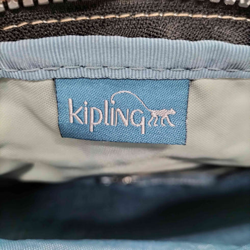 キプリング KIPLING ゴリラキーホルダ―付 ショルダーバッグ ブルージーン レディース ONE SIZE