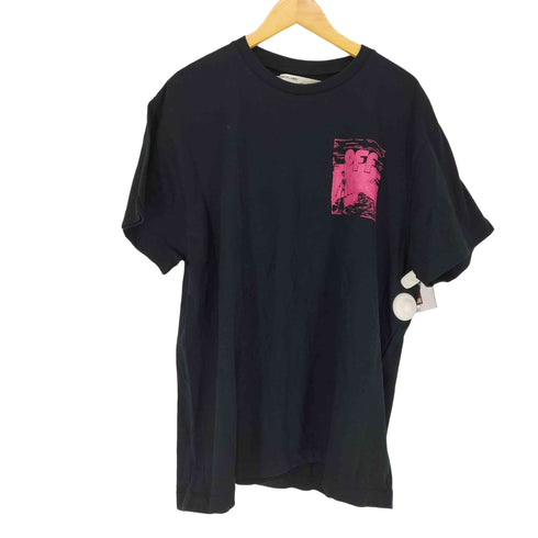 オフホワイト OFF-WHITE SKULLS FLOATING OVERSIZED TEE メンズ M