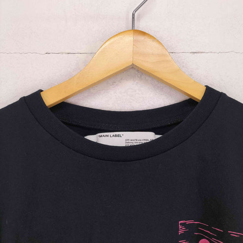 オフホワイト OFF-WHITE SKULLS FLOATING OVERSIZED TEE メンズ M