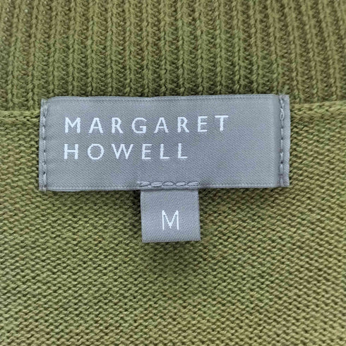 マーガレットハウエル MARGARET HOWELL コットンVネックニットベスト メンズ JPN:M