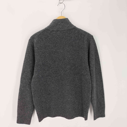 バラクータ BARACUTA ハーフジップ ウールニットプルオーバー メンズ import:M