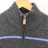 バラクータ BARACUTA ハーフジップ ウールニットプルオーバー メンズ import:M