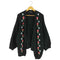 キャンディストリッパー Candy Stripper FLOWER CABLE KNIT CARDIGAN フラワー ケーブル ニット カーディガン レディース JPN:2