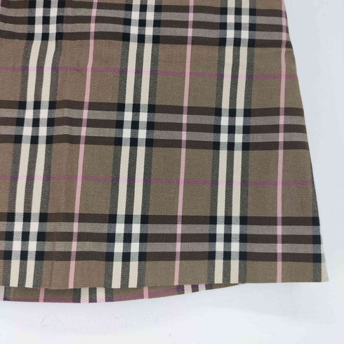 バーバリーブルーレーベル BURBERRY BLUE LABEL ノバチェックスカート レディース 38