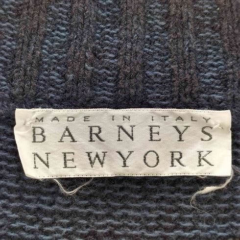 バーニーズニューヨーク BARNEYS NEWYORK ケーブルニットセーター イタリア製 メンズ import:L