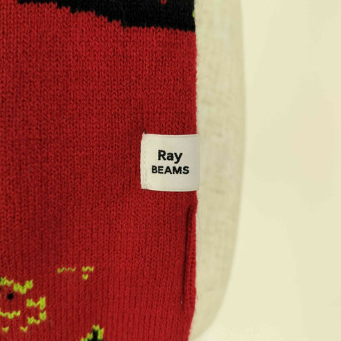 レイビームス Ray BEAMS ジャガード サッカー マフラー レディース ONE SIZE