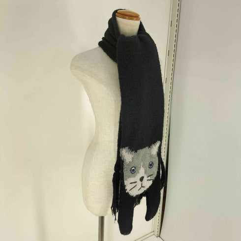 キャンディストリッパー Candy Stripper LAZY CAT KNIT MUFFLER レイジー キャット ニットマフラー レディース FREE