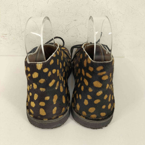プリティーグリーン Pretty Green 総柄デザートブーツ 水玉 ハラコ メンズ 40