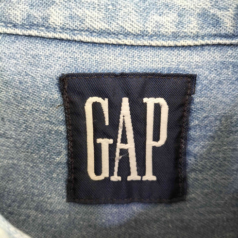 ギャップ Gap MADE IN USA 90S デニムシャツ メンズ JPN:M